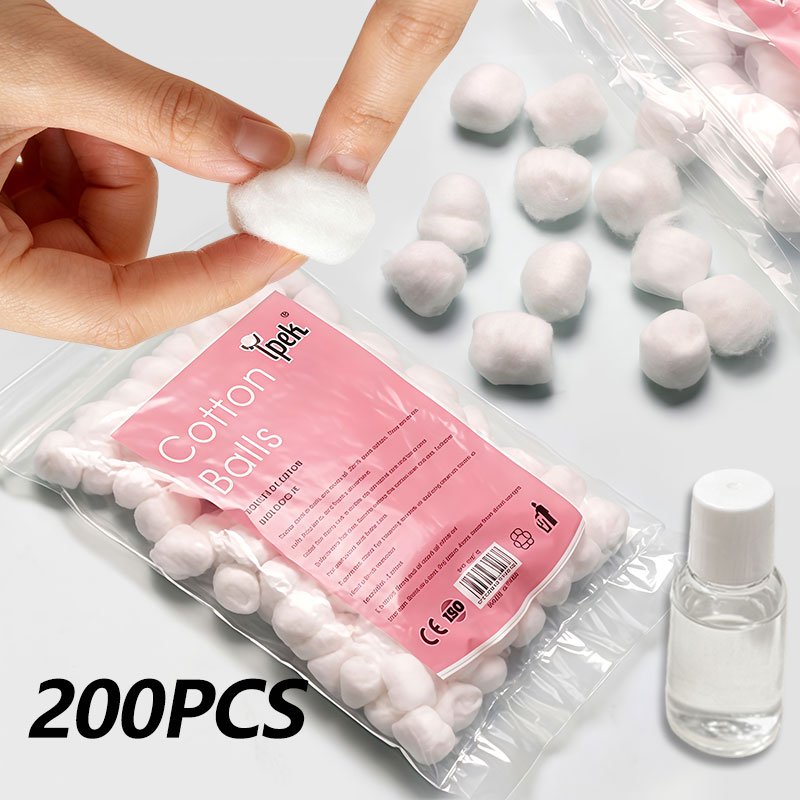 Nail Art Remover - Nail Polish Remover Cotton Balls Lint