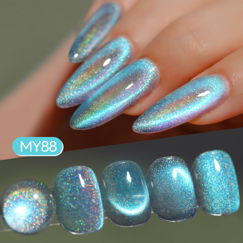 Nail Art Rainbow - BORN PRETTY 10ml Ice Blue Red