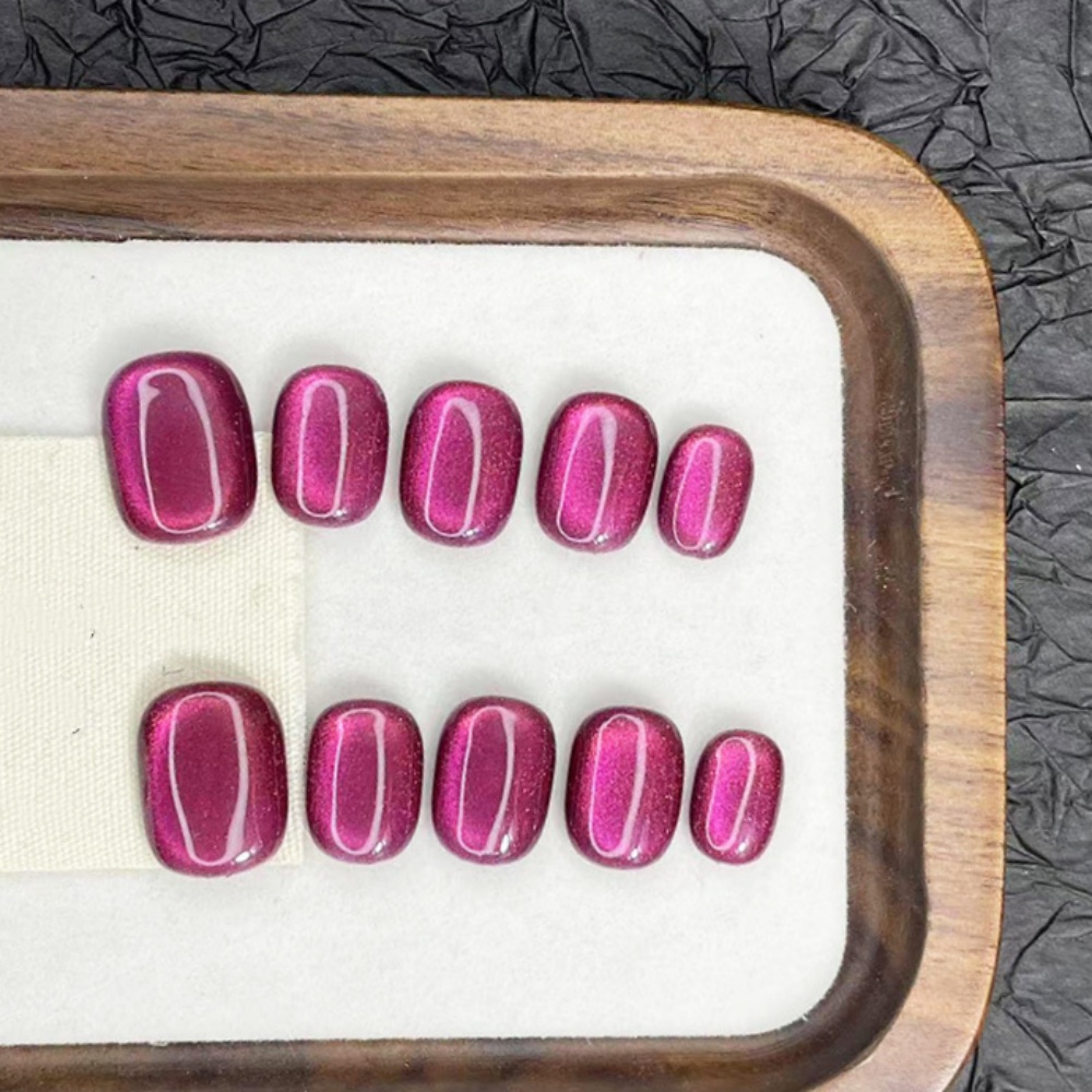 10pcs Wearable Summer Handmade - Nail Art Emerald ulasan dan harga