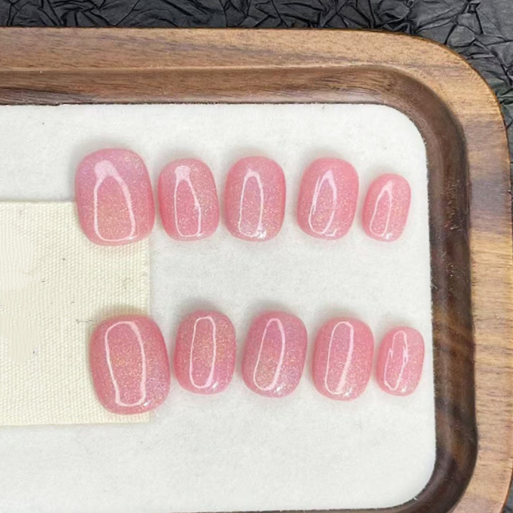 10pcs Wearable Summer Handmade - Nail Art Emerald ulasan dan harga
