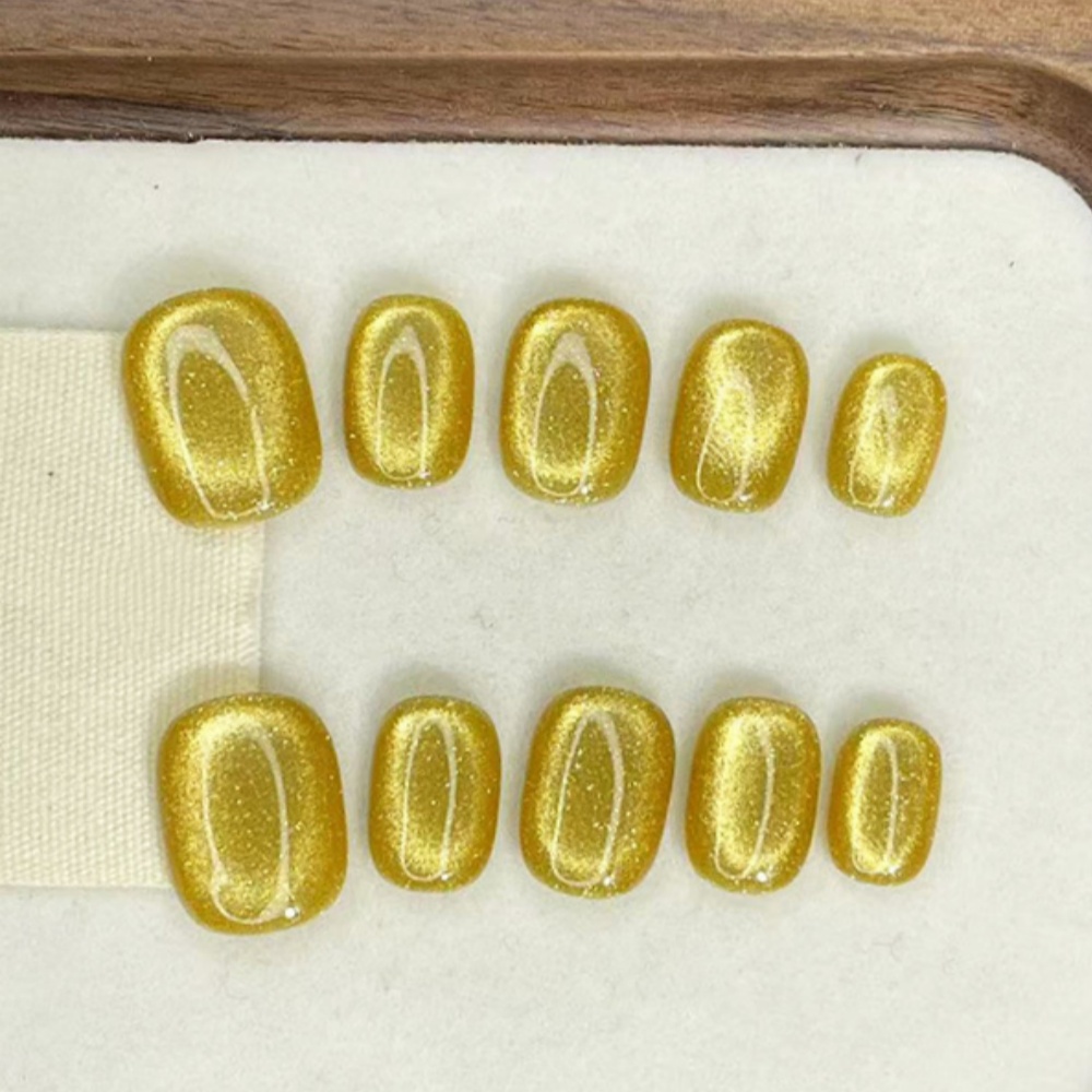 10pcs Wearable Summer Handmade - Nail Art Emerald ulasan dan harga