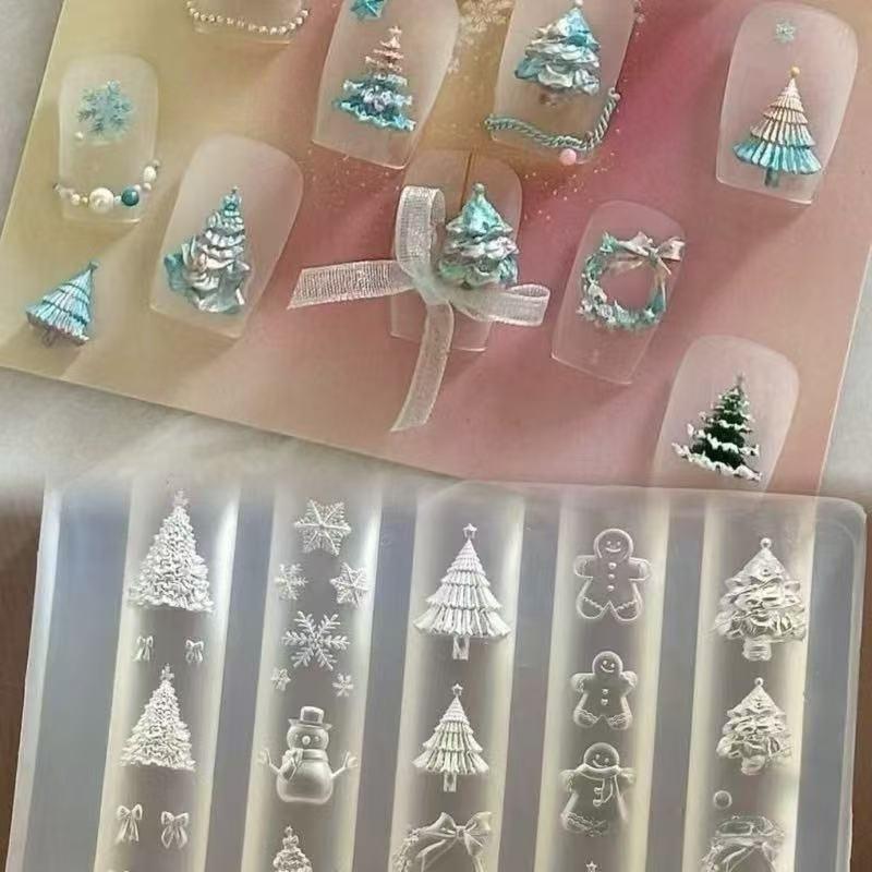 Christmas Snowman Christmas Tr - Nail Art For Men ulasan dan harga