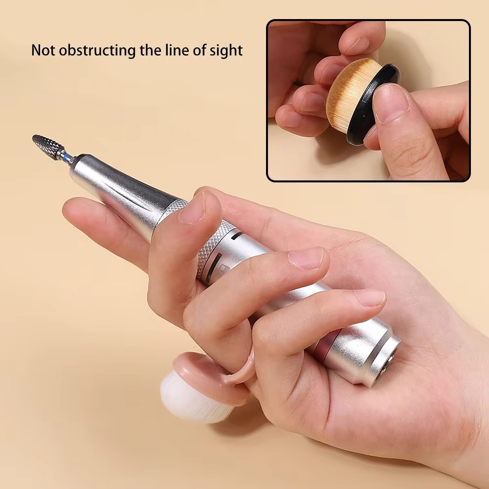 Adjustable Oval Nails Art Dust - Nail Art For Men ulasan dan harga