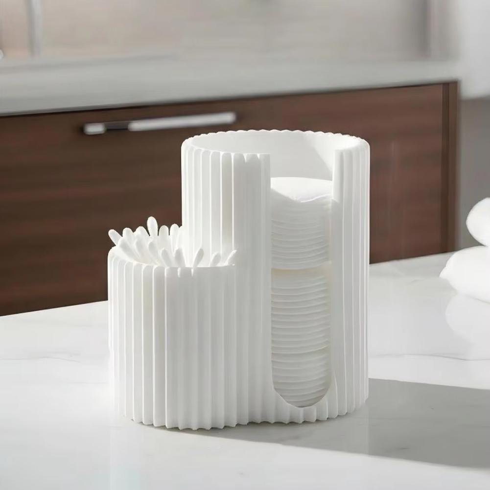 Cotton Swabs Storage Box Makeu - Nail Art Sch ulasan dan harga