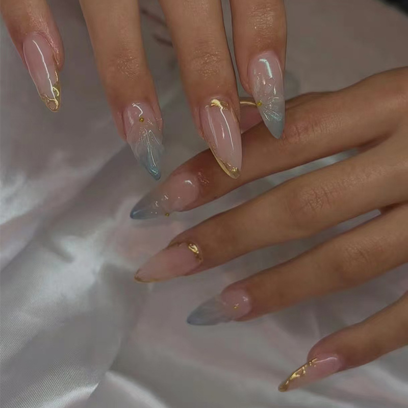 24pcs Wearable Press on Nails  - Nail Art Love ulasan dan harga