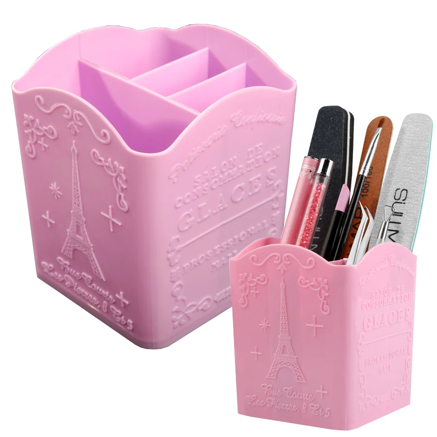 4-Compartment Nail Art Brush H - Nail Art Kaki ulasan dan harga