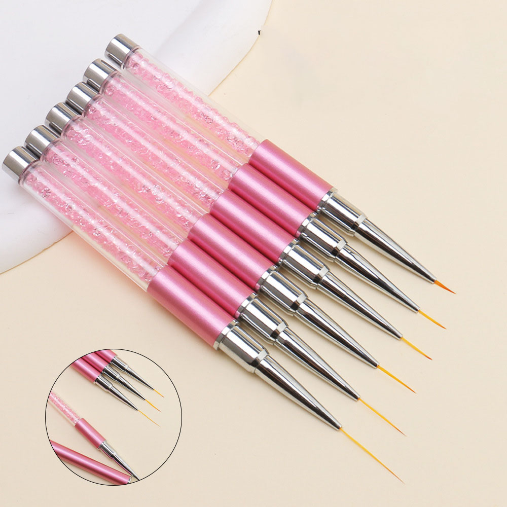 6pcs/Set Acrylic French Stripe - Nail Art Kaki ulasan dan harga