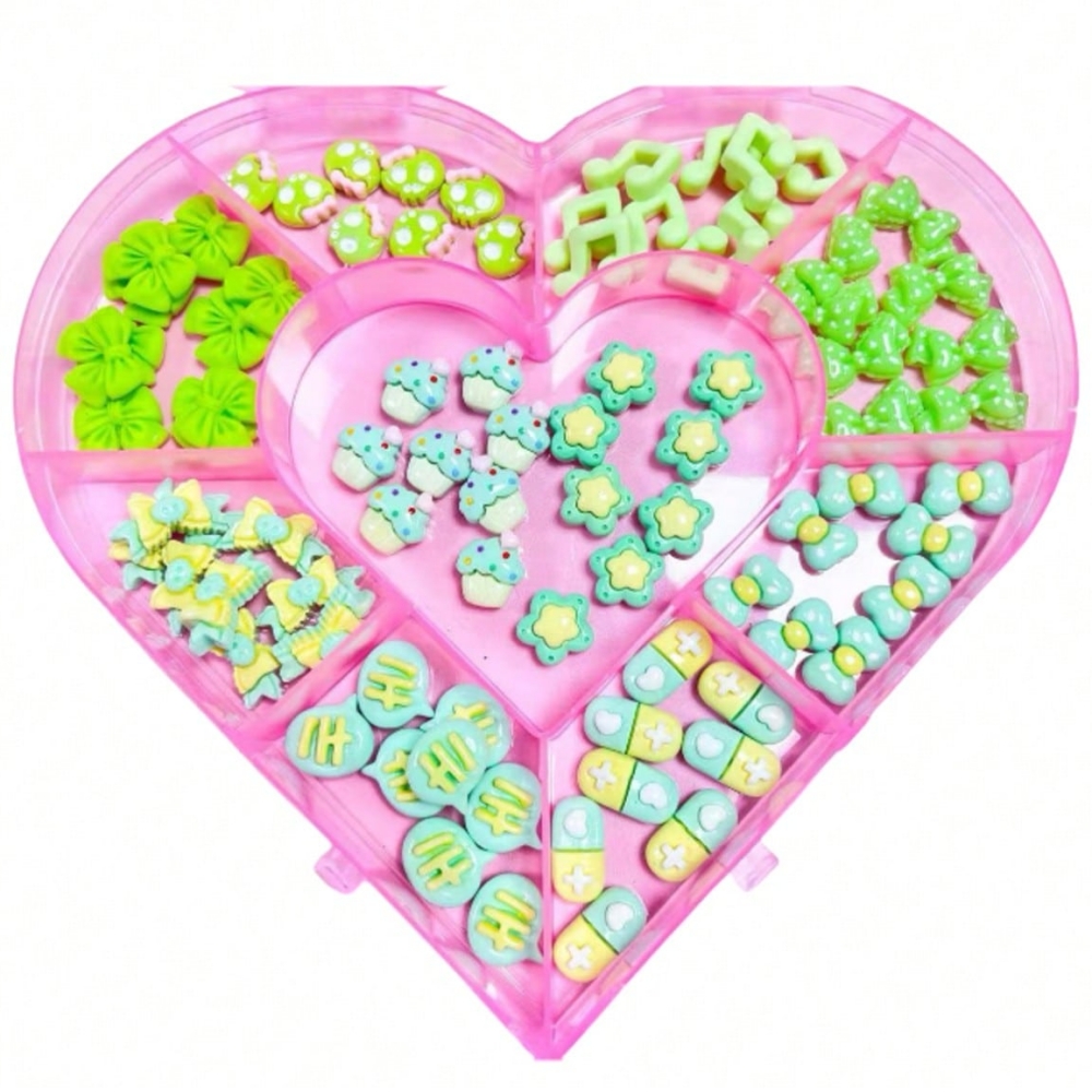 Cartoon Y2K I Love You Heart S - Nail Art Love ulasan dan harga