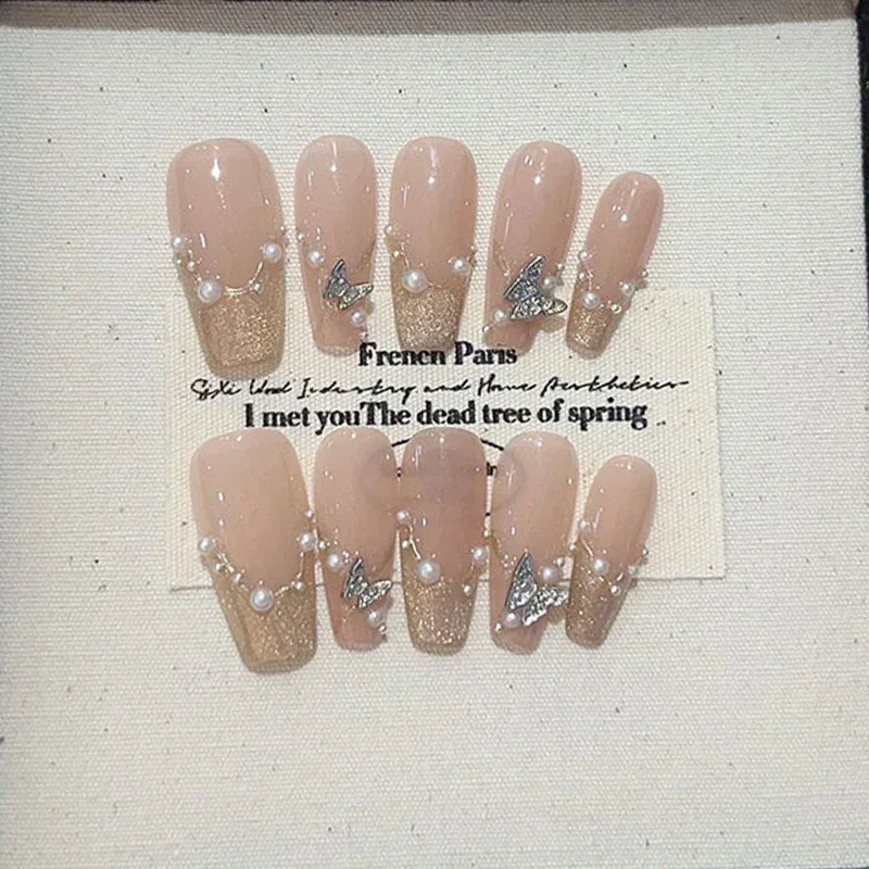 10pcs Cute Handmade Cat Eye Po - Nail Art Love ulasan dan harga