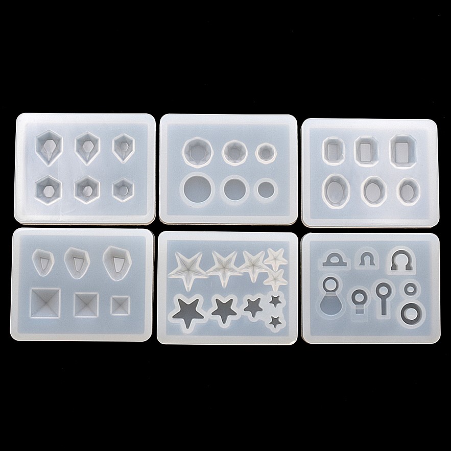 SNASAN Cute Beads Silicone Mol - Nail Art Emerald ulasan dan harga