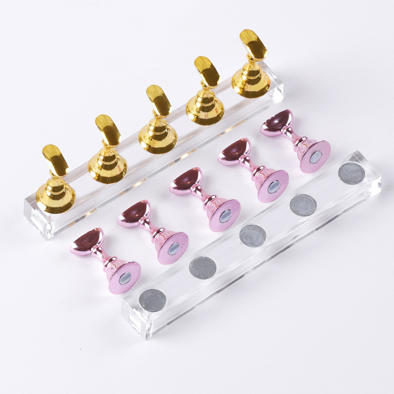5/30pcs/Set Magnetic Nail Hold - Nail Art Kaki ulasan dan harga