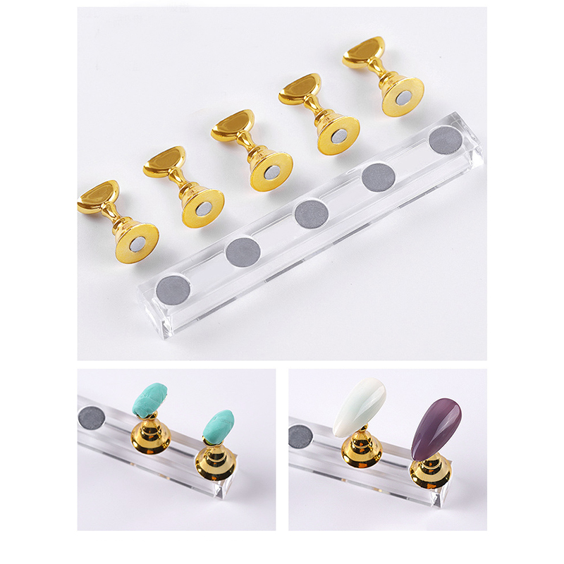 5/30pcs/Set Magnetic Nail Hold - Nail Art Kaki ulasan dan harga