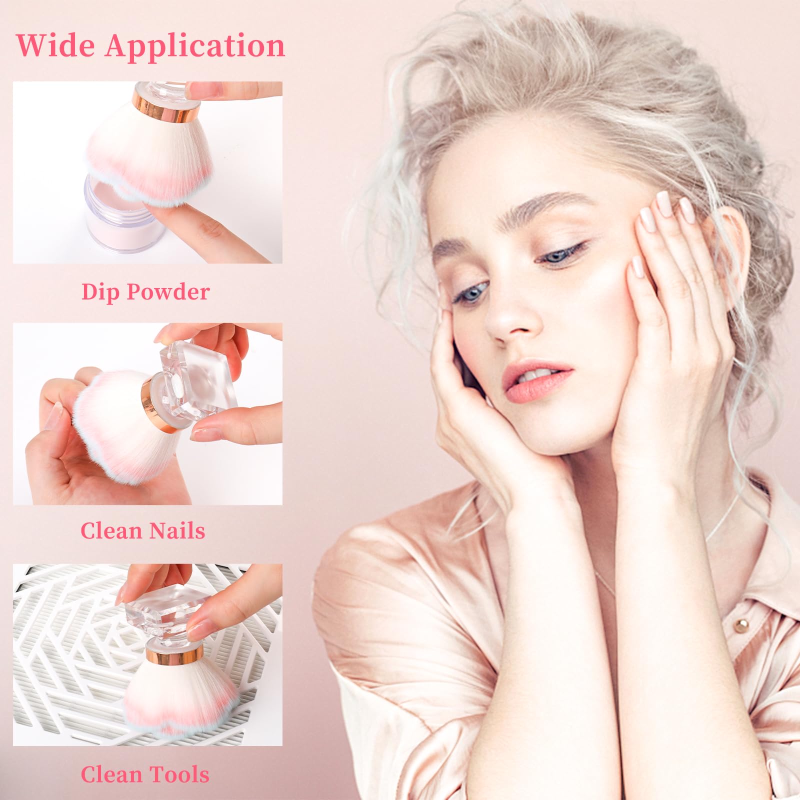 Nail Art Rose-shaped Diamond B - Nail Art For Men ulasan dan harga