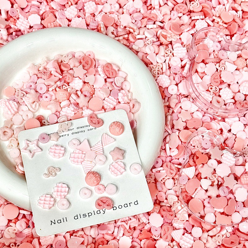 50Pcs Miniature Food Toy Mixed - Nail Art Emerald ulasan dan harga