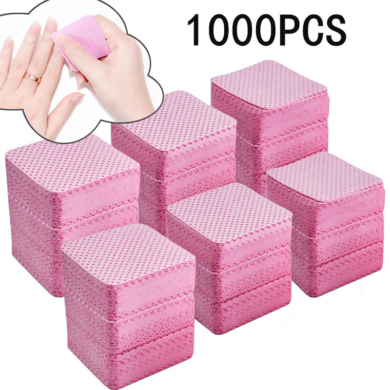 20/50/100/300/1000pcs Lint-Fre - Nail Art Remover ulasan dan harga