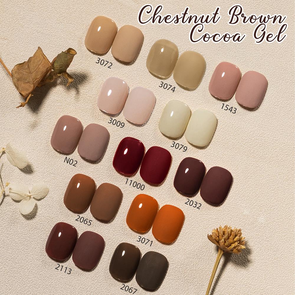 Clou Beaute Autumn Winter Gel  - Nail Art Burgundy ulasan dan harga