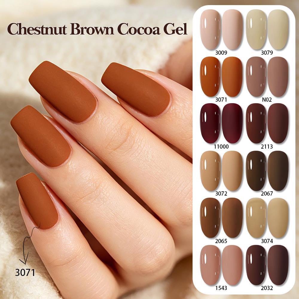 Clou Beaute Autumn Winter Gel  - Nail Art Burgundy ulasan dan harga