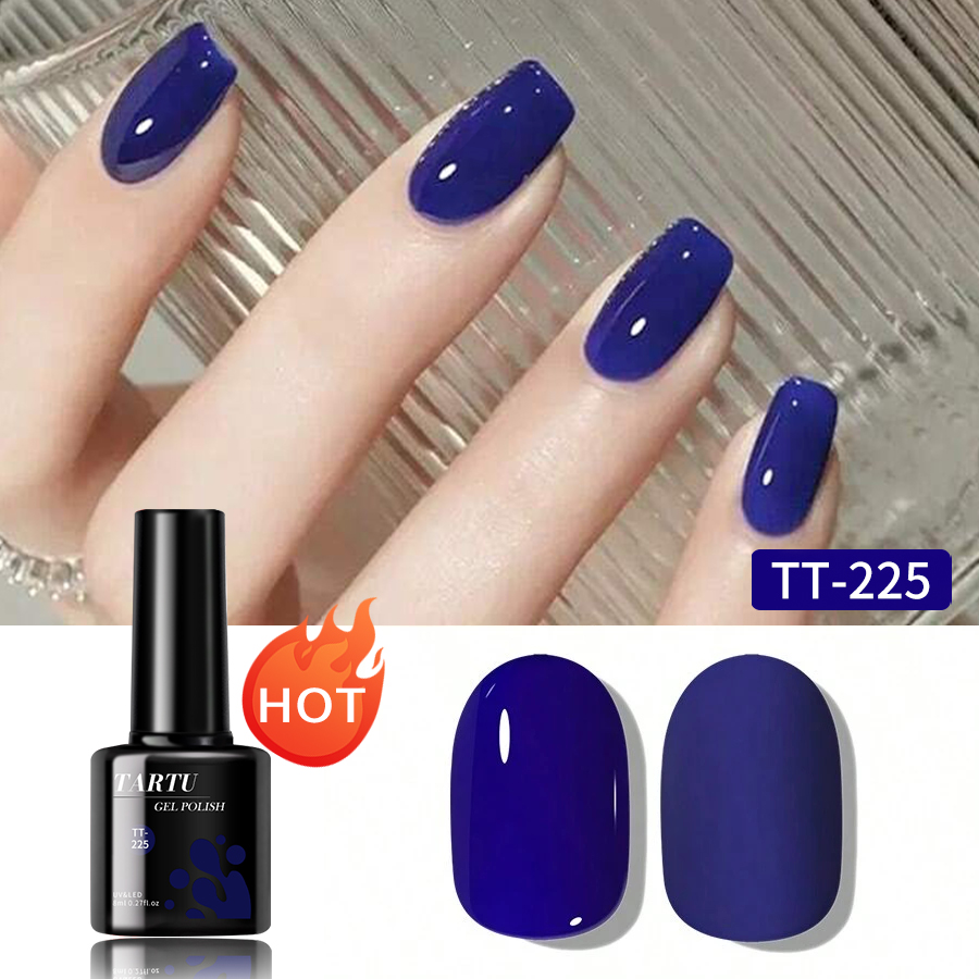 TARTU 8ml Gel Nail Polish 63 C - Nail Art Burgundy ulasan dan harga
