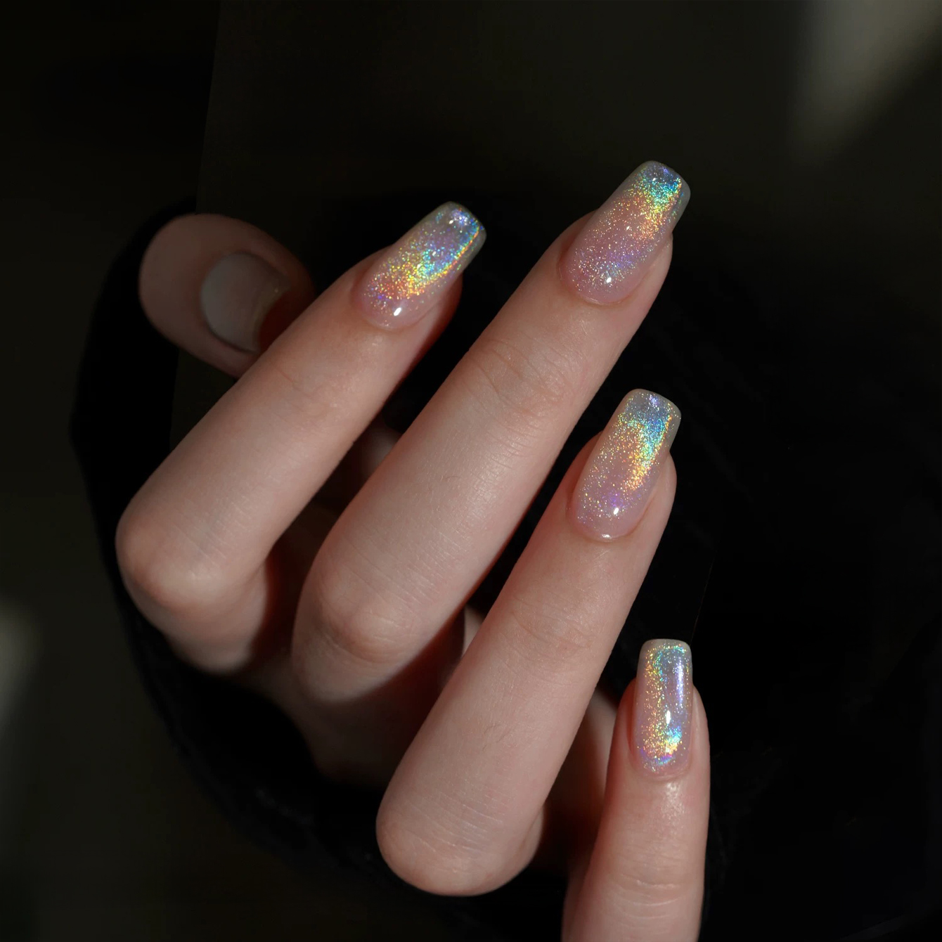 MIANEL  Laser No Background Co - Nail Art Rainbow ulasan dan harga