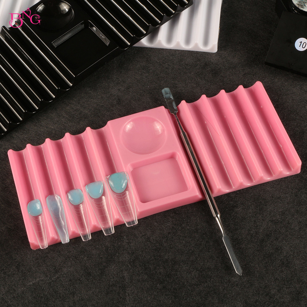 BNG Dual Form Holder Plastic P - Nail Art Kaki ulasan dan harga