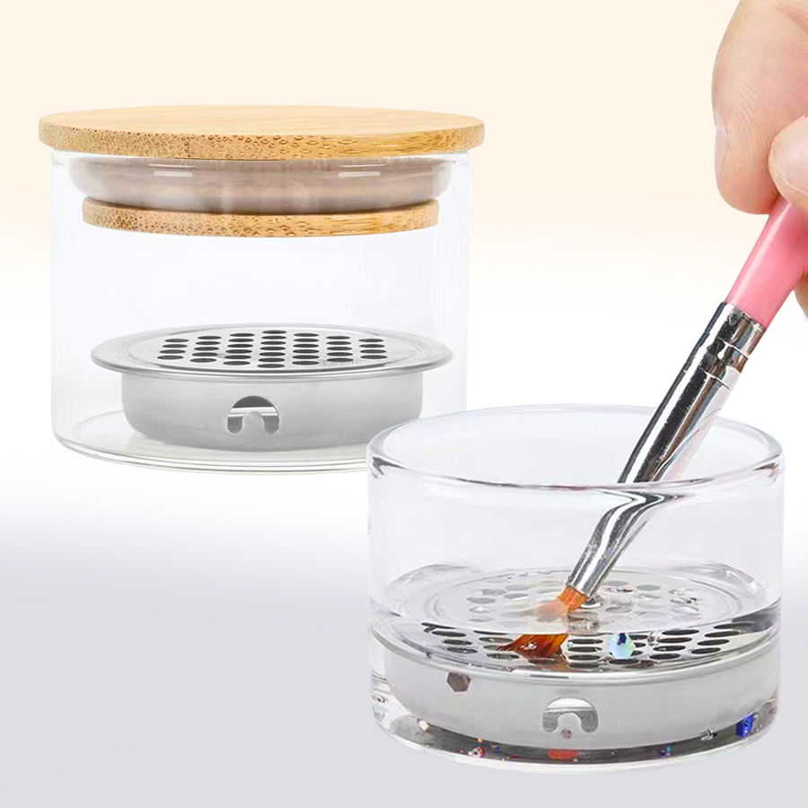 Nail Art Brushes Washing Cup N - Nail Art Kaki ulasan dan harga