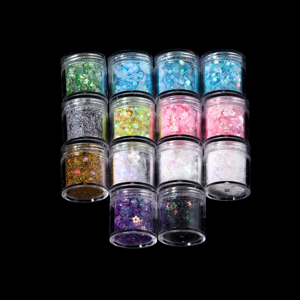10ml/Box Glitter Epoxy Resin F - Nail Art Emerald ulasan dan harga