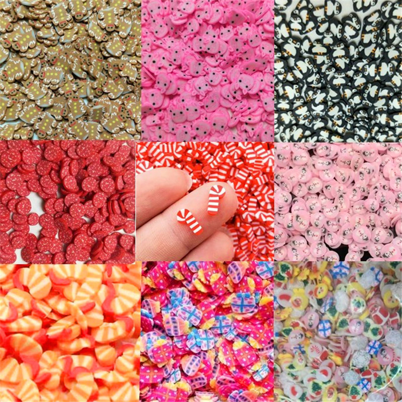 20g Polymer Soft Clay Christma - Nail Art For Men ulasan dan harga