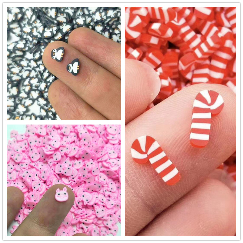 20g Polymer Soft Clay Christma - Nail Art For Men ulasan dan harga