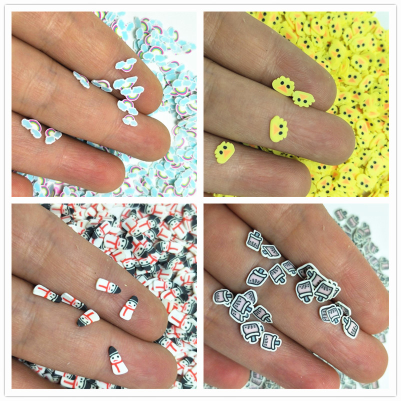 20g Polymer Soft Clay Christma - Nail Art For Men ulasan dan harga