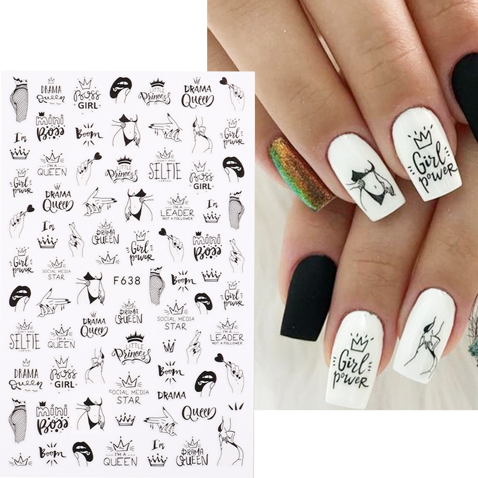 2pcs Heart Love Design 3D Nail - Nail Art Love ulasan dan harga
