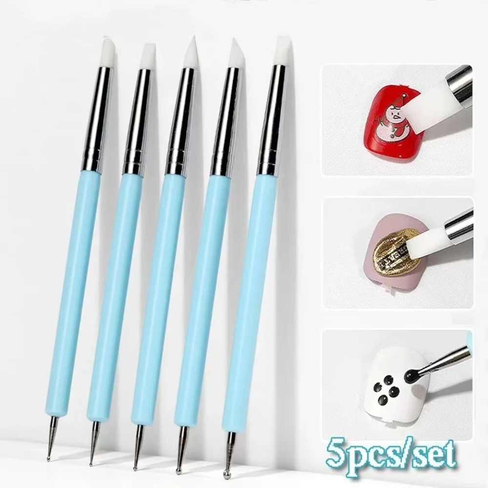 5PCS Silicone Clay Sculpting T - Nail Art Kaki ulasan dan harga