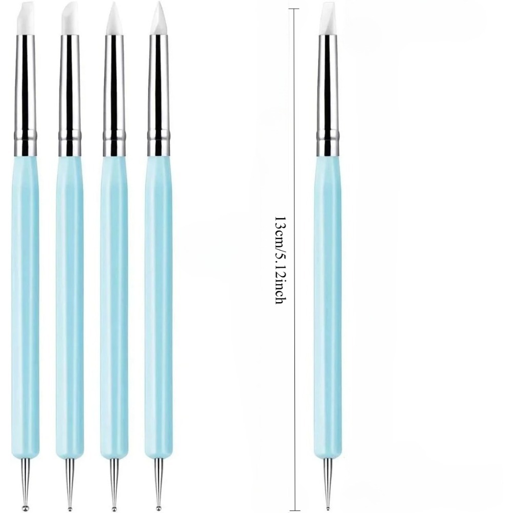 5PCS Silicone Clay Sculpting T - Nail Art Kaki ulasan dan harga