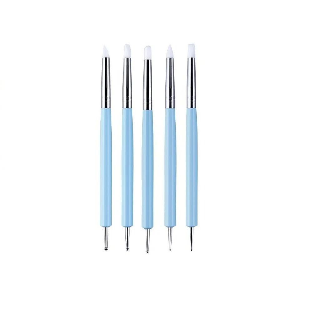 5PCS Silicone Clay Sculpting T - Nail Art Kaki ulasan dan harga
