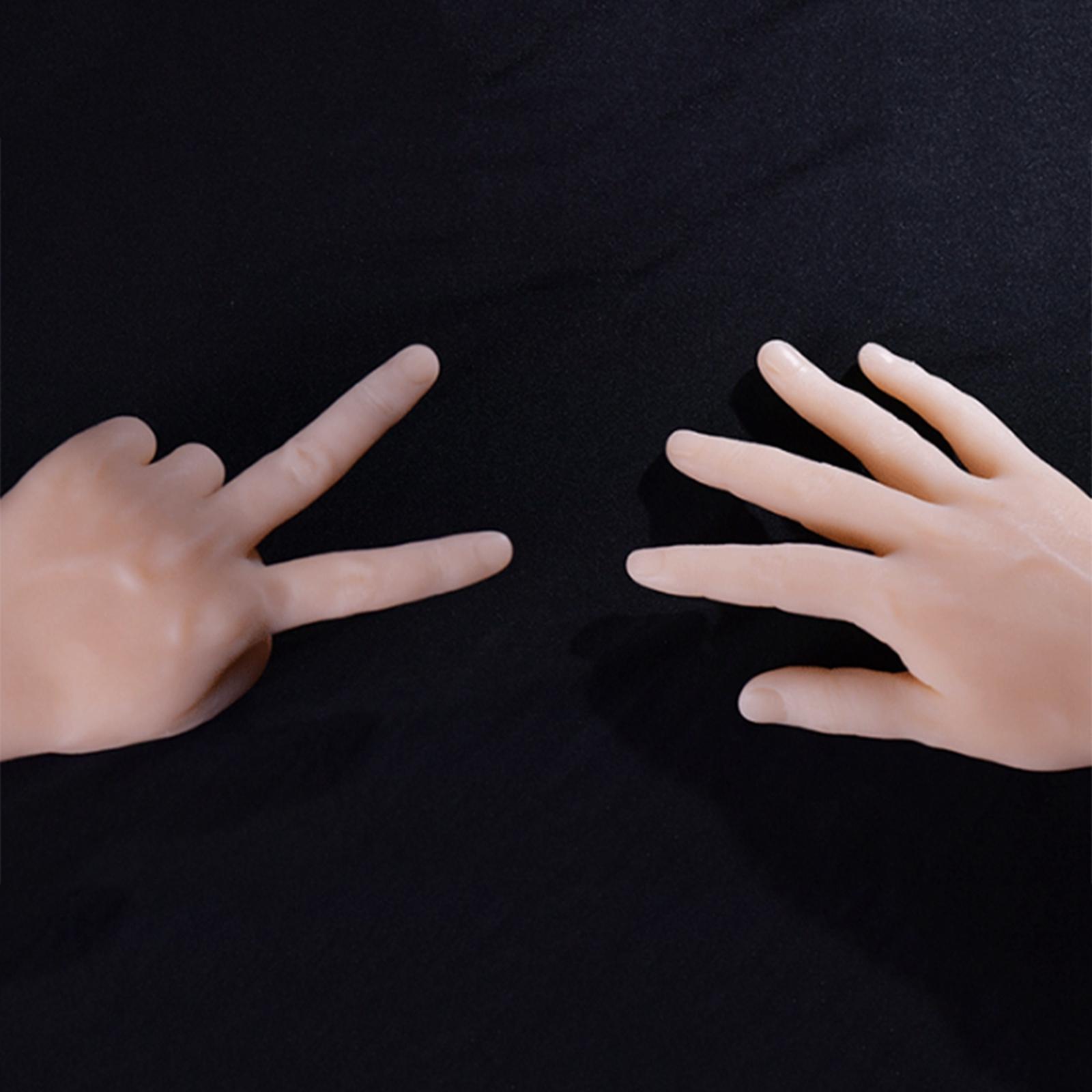 Realistic Fake Hands for Men S - Nail Art For Men ulasan dan harga