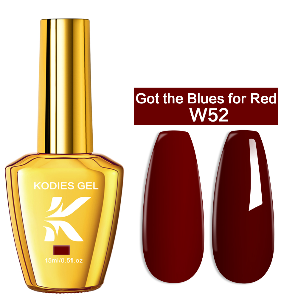 KODIES GEL Burgundy Red Gel Na - Nail Art Burgundy ulasan dan harga