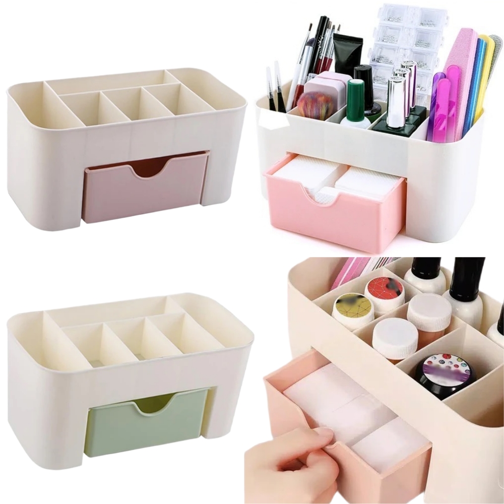 Nail Art Organizer Desktop Dra - Nail Art Kaki ulasan dan harga