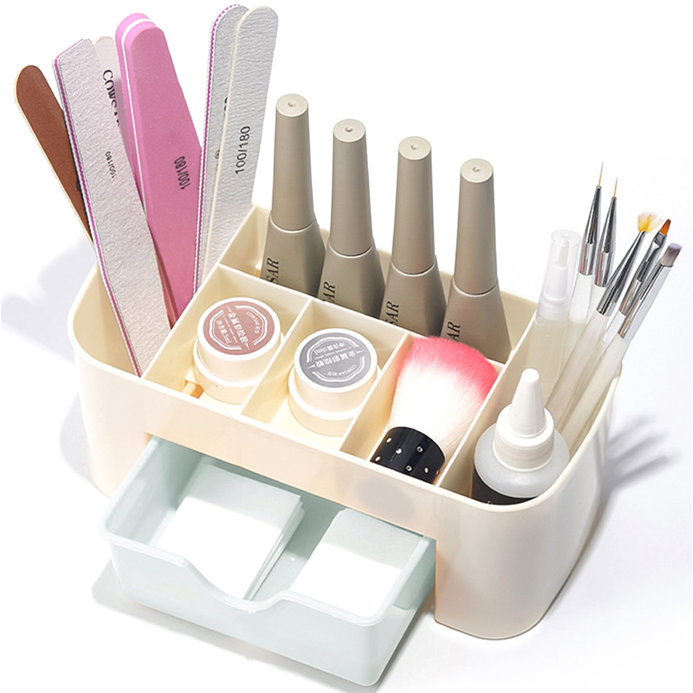 Nail Art Organizer Desktop Dra - Nail Art Kaki ulasan dan harga