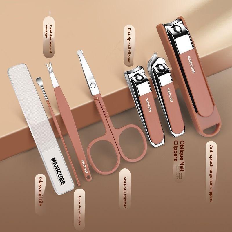 7/8Pcs Nail Art Tools Set Nail - Nail Art For Men ulasan dan harga