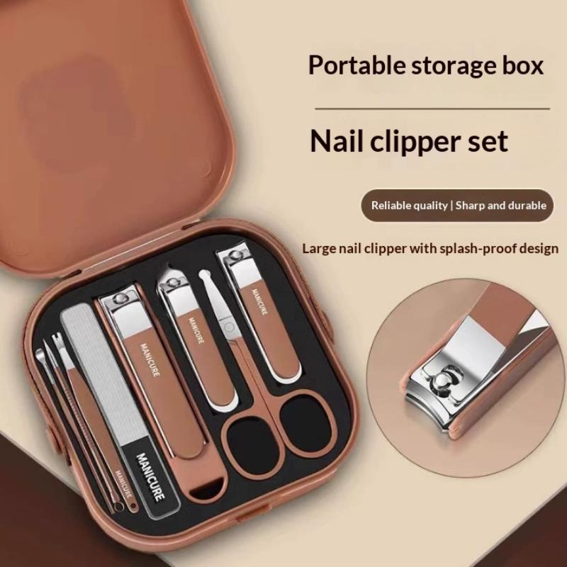 7/8Pcs Nail Art Tools Set Nail - Nail Art For Men ulasan dan harga