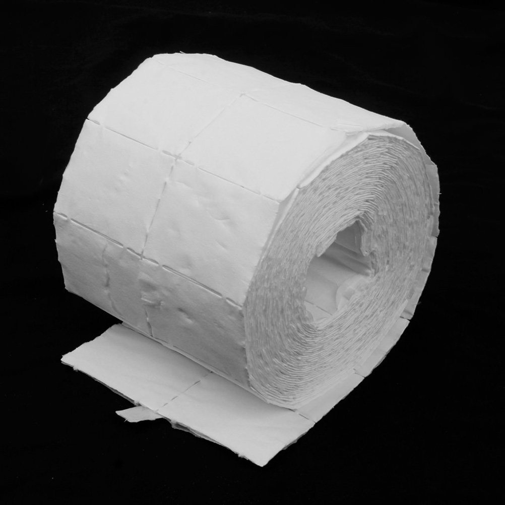 500Pcs White Cotton Fiber Nonw - Nail Art Remover ulasan dan harga