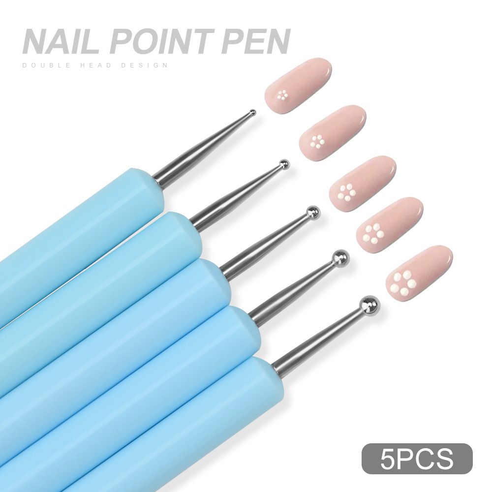 1/3/5/6/pcs/set Nail Art Brush - Nail Art Kaki ulasan dan harga