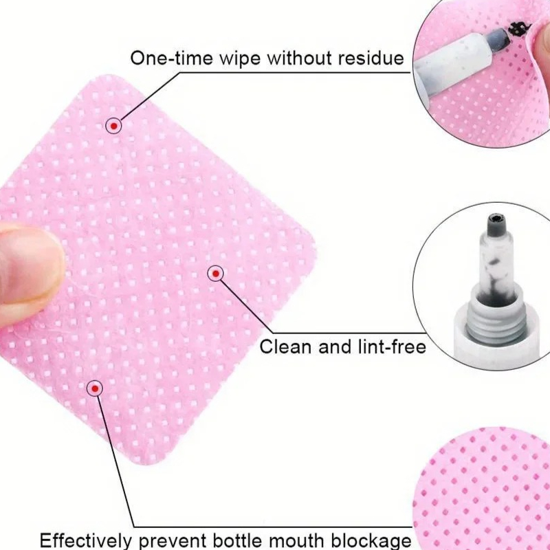 20/600pcs Lint-Free Nail Wipes - Nail Art Remover ulasan dan harga